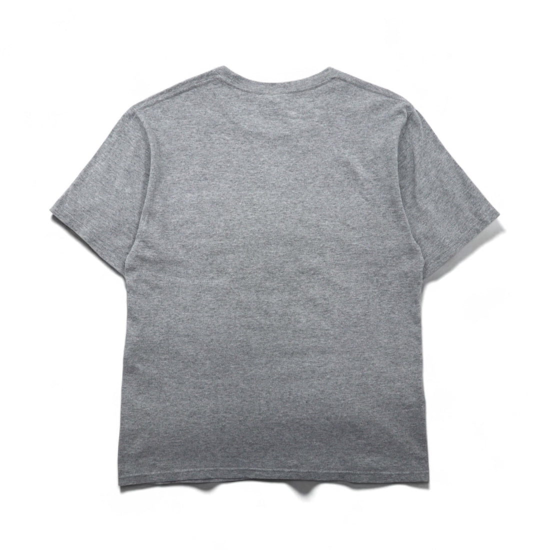 STUSSY Chanel Logo Print T-Shirt, Size Small, Gray Cotton, Made in Mexico