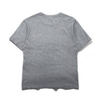 STUSSY Chanel Logo Print T-Shirt, Size Small, Gray Cotton, Made in Mexico