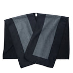 日本然リトテ-古着オンライン-WOOLRICH フリース ポンチョ ケープ ONE ブラック ポリエステル リバーシブル-WOOLRICH fleece poncho cape ONE black polyester reversible