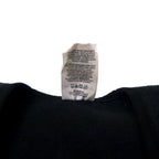 WOOLRICH Fleece Poncho Cape ONE Black Polyester Reversible