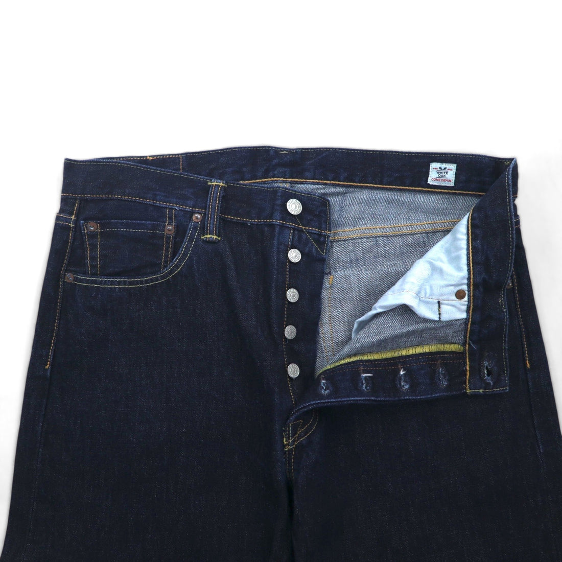 Levi's 501CT セルビッヂ 赤耳 リジッド デニムパンツ ジーンズ L インディゴ WHITE OAK CONE MILLS 14oz レザーパッチ 28894-0030