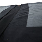 WOOLRICH Fleece Poncho Cape ONE Black Polyester Reversible