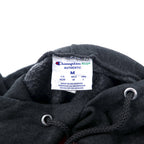 Champion ECO College Pullover Parka L Gray Cotton Brushed Lining Stony Brook School of Social Welfare Big Size