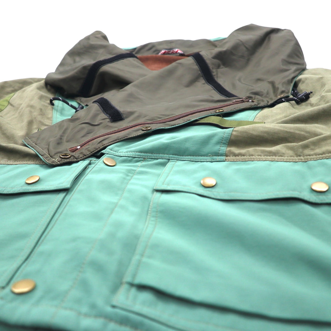 KAPITAL 60/40 Cross KAMAKURA Anorak Blouson 1 Khaki