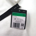 Nike Swoosh Logo Print T-Shirt, XL, White Cotton, AR5005-101, Unused