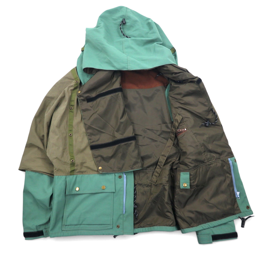 KAPITAL 60/40 Cross KAMAKURA Anorak Blouson 1 Khaki