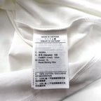Nike Swoosh Logo Print T-Shirt, XL, White Cotton, AR5005-101, Unused