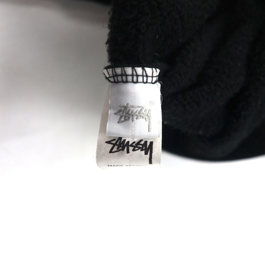 STUSSY World Tour Crew Neck Sweatshirt, Size L, Black, 5 Major Cities