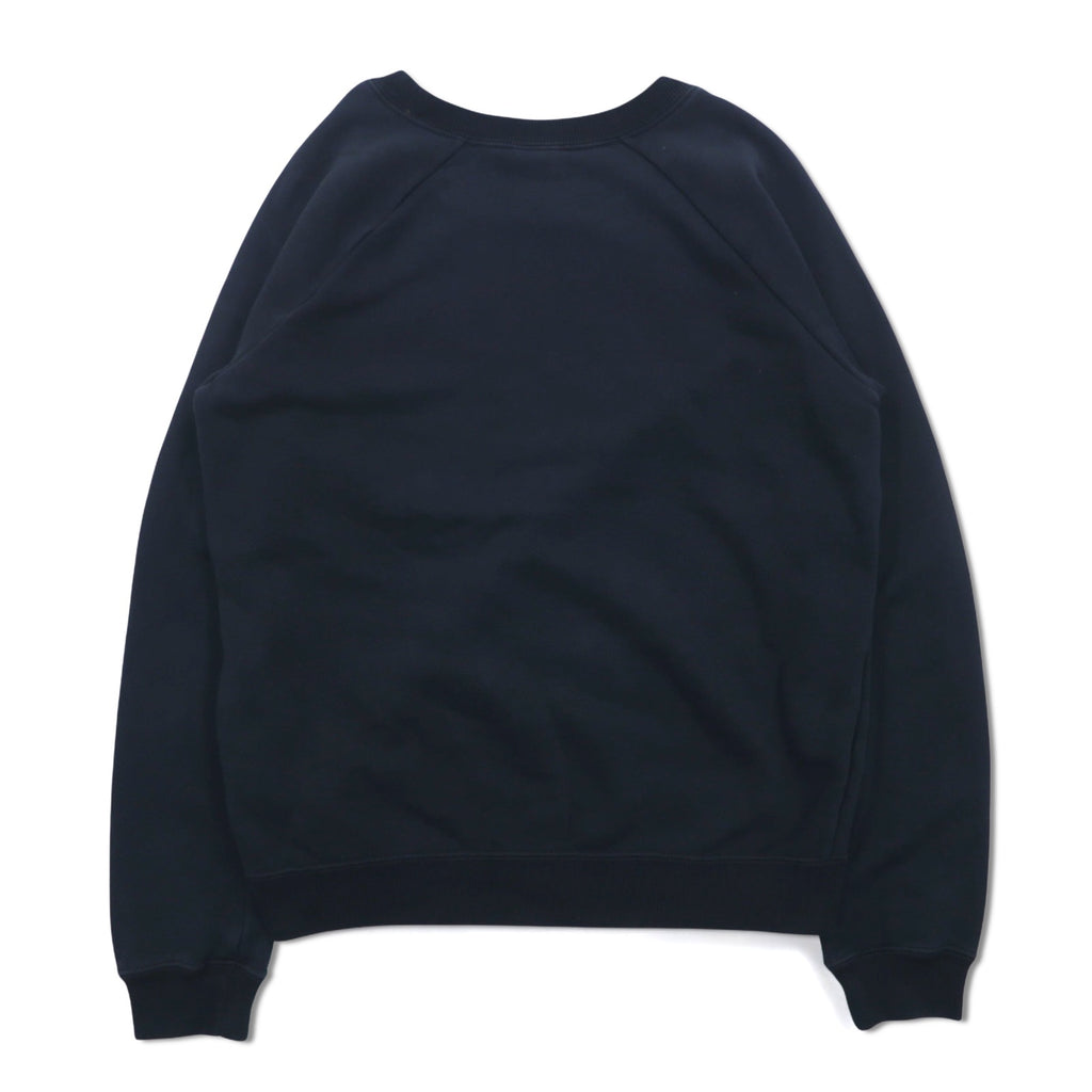 NIKE Crew Neck Sweatshirt XS Black Cotton Rally Crew Sweatshirt AJ7360-010