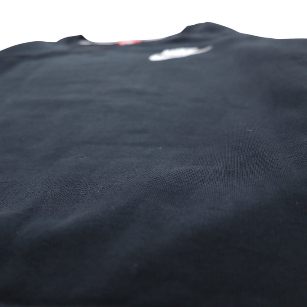 NIKE Crew Neck Sweatshirt XS Black Cotton Rally Crew Sweatshirt AJ7360-010