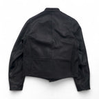 THE Mongolian Chops CANDY RIDER LEATHER Leather Rider Jacket, Size M, Black Cowhide