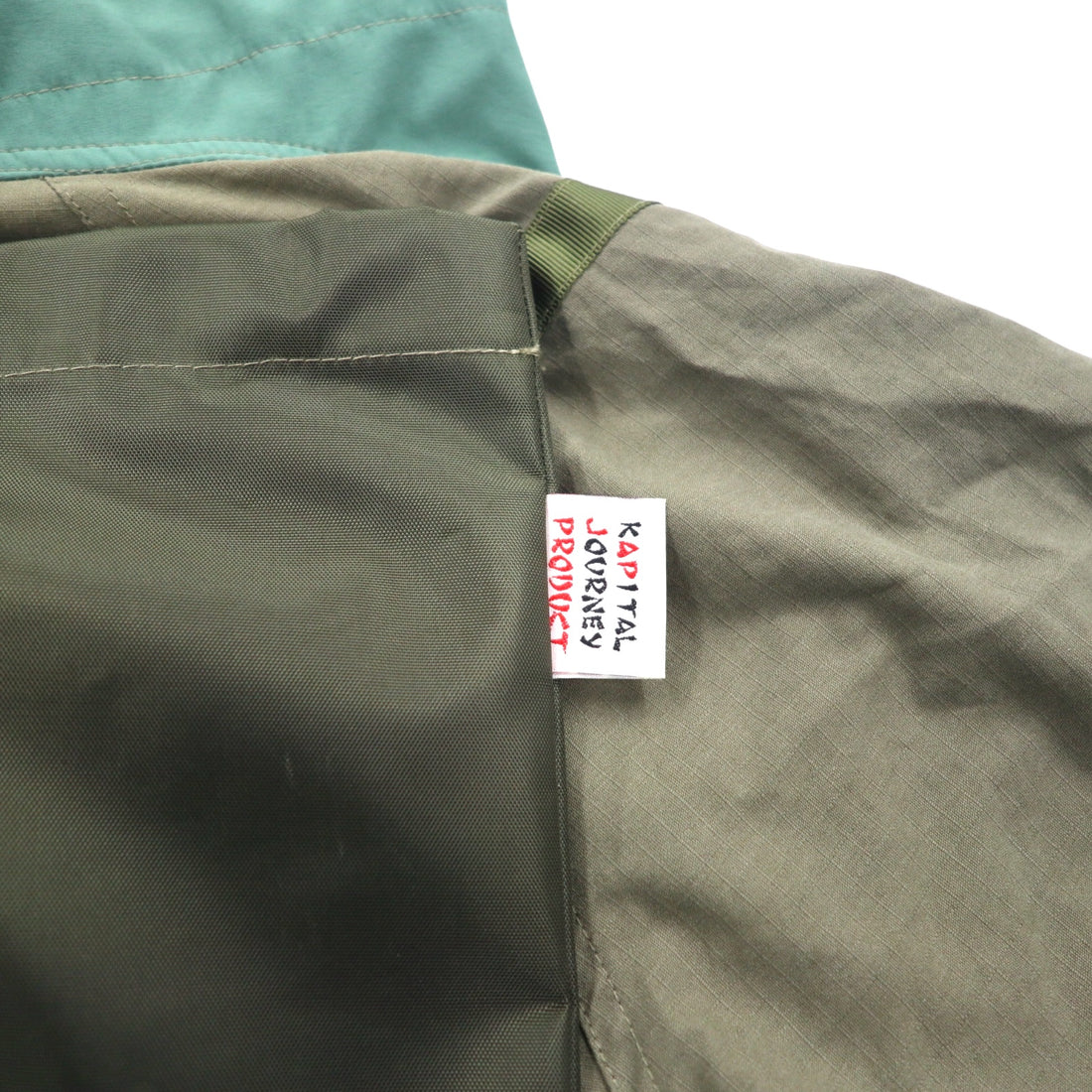 KAPITAL 60/40 Cross KAMAKURA Anorak Blouson 1 Khaki
