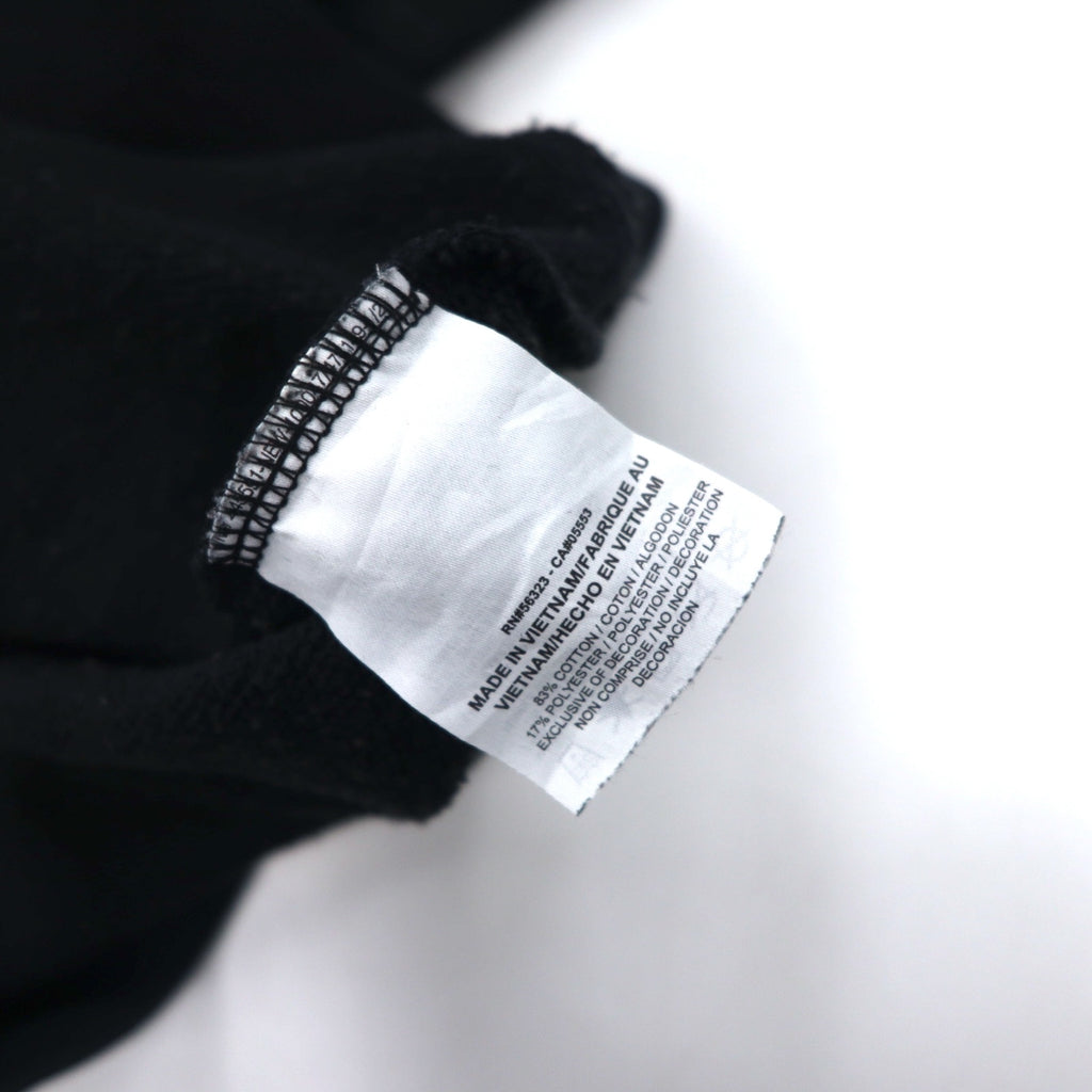 NIKE Crew Neck Sweatshirt XS Black Cotton Rally Crew Sweatshirt AJ7360-010