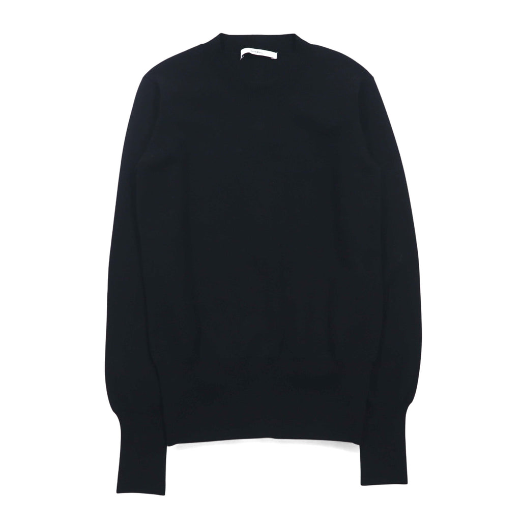 JOHNBULL Back Button Mock Neck Knit Sweater FREE Black ZC502 194-0077