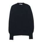 JOHNBULL Back Button Mock Neck Knit Sweater FREE Black ZC502 194-0077