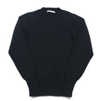 JOHNBULL Back Button Mock Neck Knit Sweater FREE Black ZC502 194-0077
