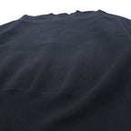JOHNBULL Back Button Mock Neck Knit Sweater FREE Black ZC502 194-0077