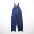 POLO JEANS (RALPH LAUREN) 90s Denim Overalls, Size L, Indigo Cotton