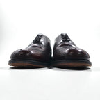 FLORSHEIM Wingtip Full Brogue Dress Shoes, Size 28cm, Bordeaux Leather with Medallion Detail, 562576 434