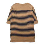 ORCIVAL Knit Dress FREE Brown Border Wool 12A-FN-001