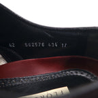 FLORSHEIM Wingtip Full Brogue Dress Shoes, Size 28cm, Bordeaux Leather with Medallion Detail, 562576 434