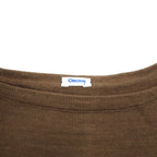 ORCIVAL Knit Dress FREE Brown Border Wool 12A-FN-001