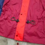 TOGA VIRILIS Nylon Gear Docking Jacket, Size M, Red, Mesh Layered, TV91-FA324, Made in Japan