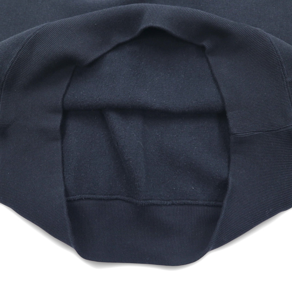 Champion クロップド リバースウィーブ REVERSE WEAVE スウェット M ブラック スクリプトロゴ刺繍 COMPACT VOLUME TOP CWSL009