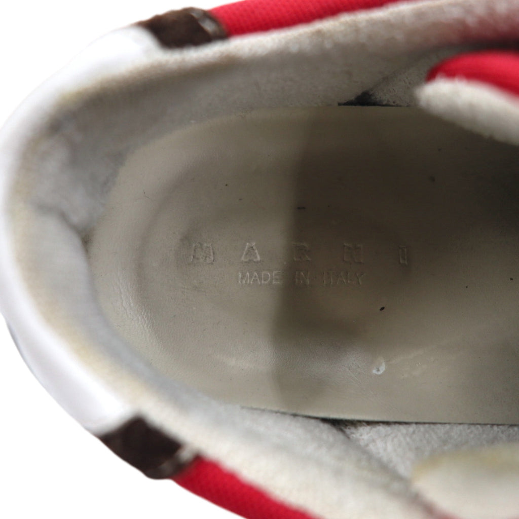 MARNI Big Foot Sneakers 27cm Red Made in Italy