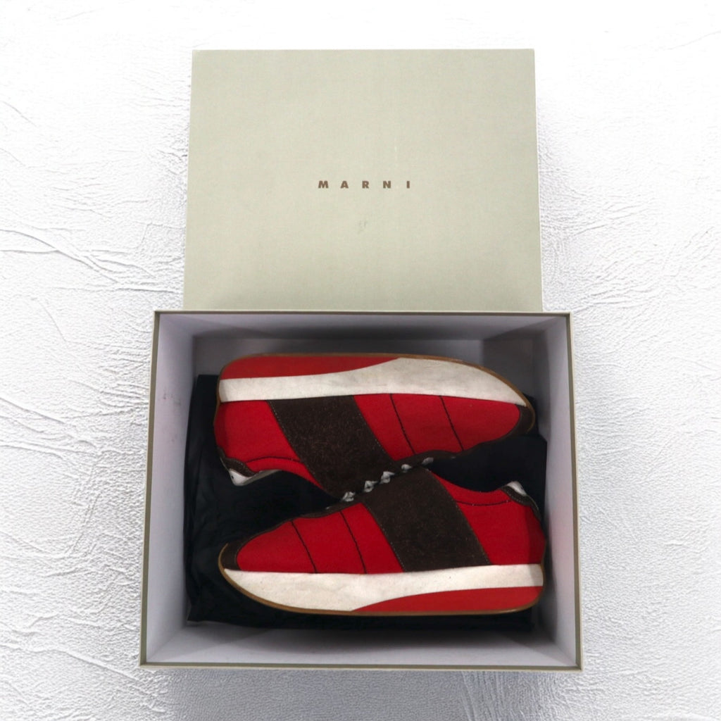 MARNI Big Foot Sneakers 27cm Red Made in Italy