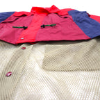 TOGA VIRILIS Nylon Gear Docking Jacket, Size M, Red, Mesh Layered, TV91-FA324, Made in Japan
