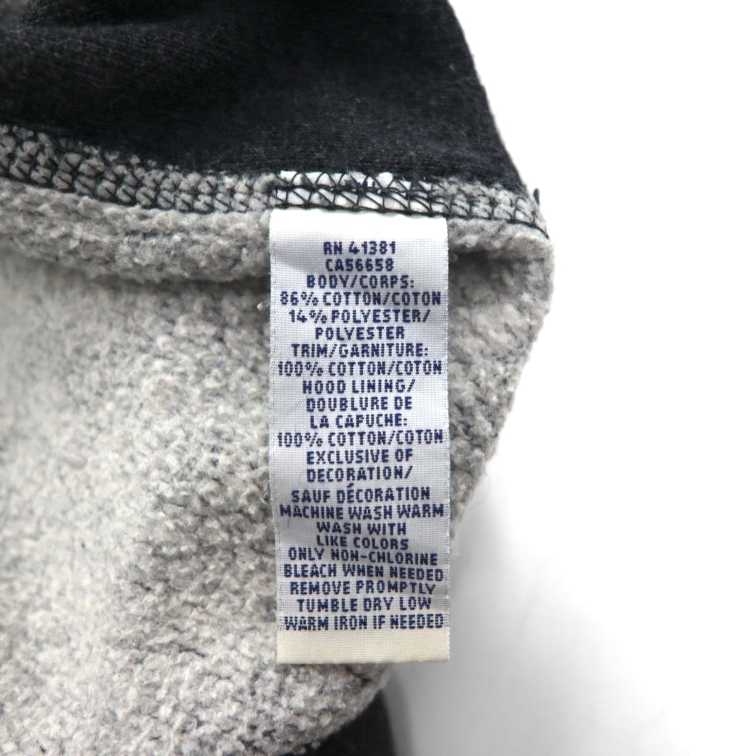 Polo Ralph Lauren リバースウィーブ ジップパーカー L チャコール グレー スモールポニー刺繡