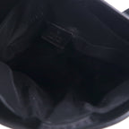 GUCCI Made in Italy Shoulder Bag Sacoche Black Nylon Logo Plate 019・0335 002058