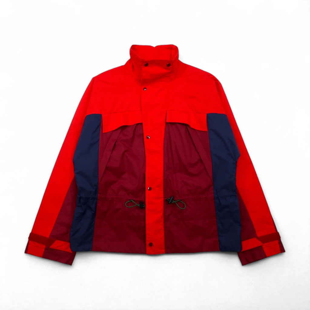 TOGA VIRILIS Nylon Gear Docking Jacket, Size M, Red, Mesh Layered, TV91-FA324, Made in Japan