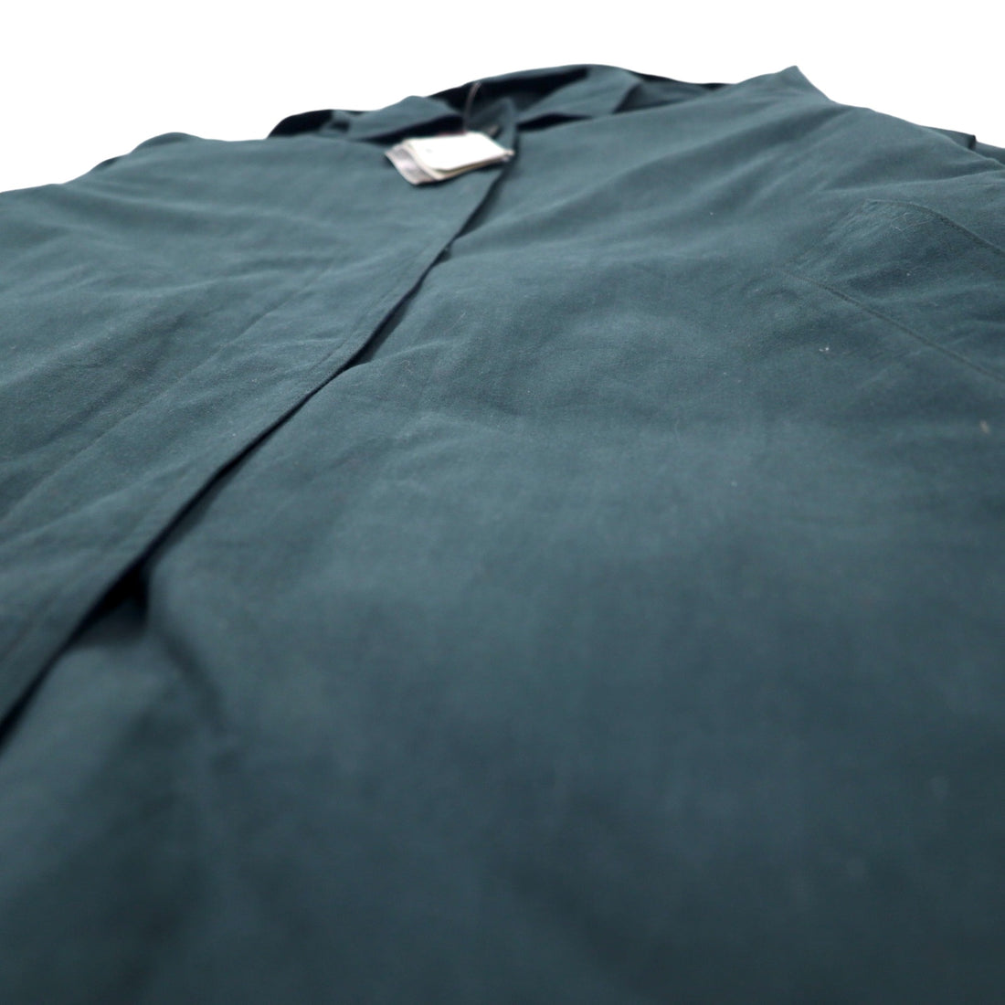 LONDON FOG Balmacaan Coat LIMITED EDITION 6PET Green Cotton Polyester Detachable Hood Detachable Liner Unused