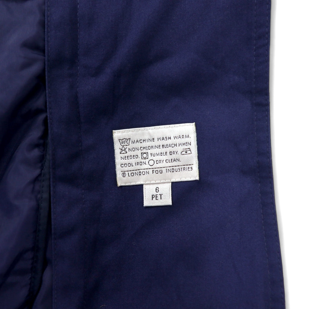 LONDON FOG Balmacaan Coat LIMITED EDITION 6PET Green Cotton Polyester Detachable Hood Detachable Liner Unused