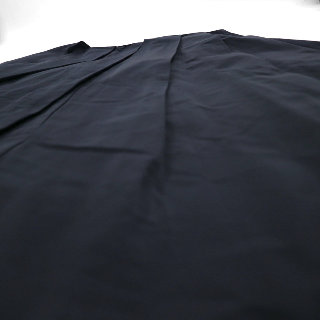 JIL SANDER NAVY Italian-Made Flared Skirt, Size S, Navy, Polyester
