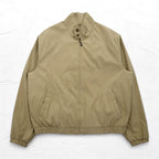 LONDON FOG Peach Skin Swing Top Harrington Jacket XL Beige Water Repellent