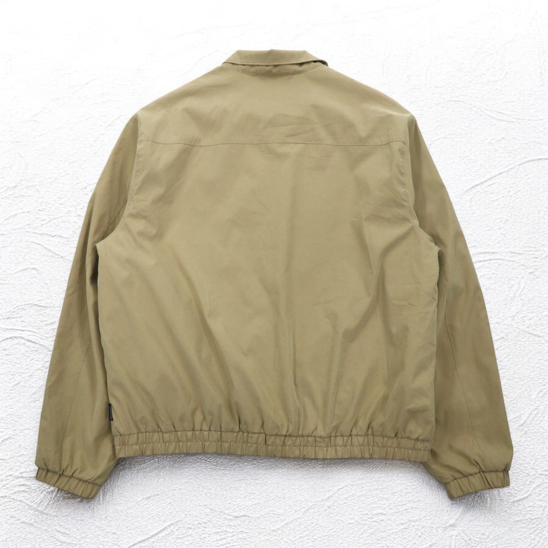LONDON FOG Peach Skin Swing Top Harrington Jacket XL Beige Water Repellent