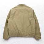 LONDON FOG Peach Skin Swing Top Harrington Jacket XL Beige Water Repellent