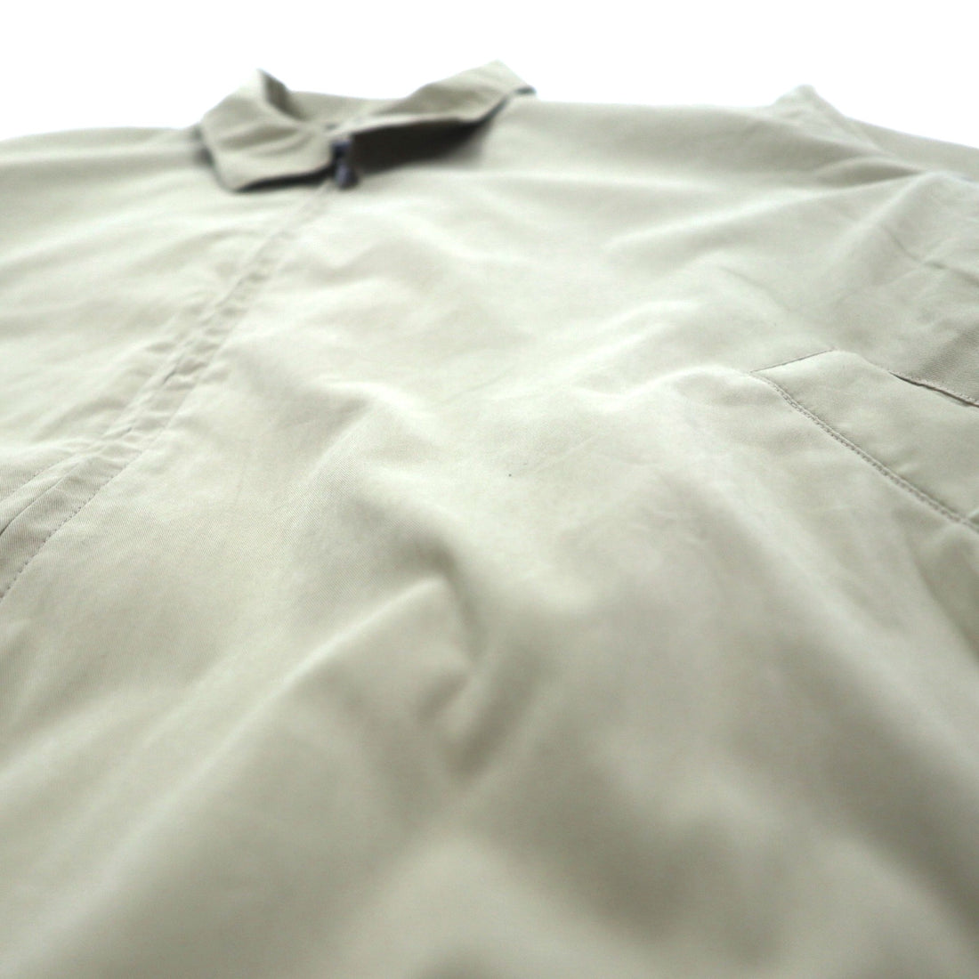 LONDON FOG Peach Skin Swing Top Harrington Jacket XL Beige Water Repellent