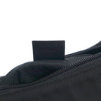 GUCCI Made in Italy 2WAY Bamboo Shoulder Bag Handbag Black Nylon 000・0509 002058