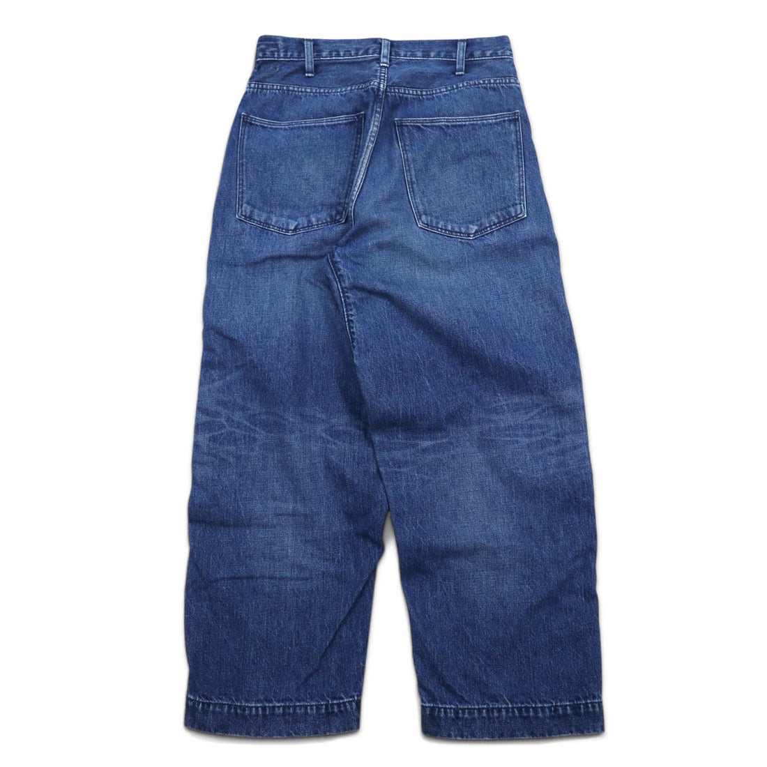 BRUNA BOINNE Weft Denim, Taped Denim Pants, 1, Blue, Cotton, Made in Japan, 7348-2