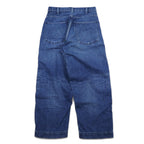 BRUNA BOINNE Weft Denim, Taped Denim Pants, 1, Blue, Cotton, Made in Japan, 7348-2