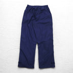 adidas 00s Woven Wide Track Pants Jersey 2XL Navy 3 Stripes