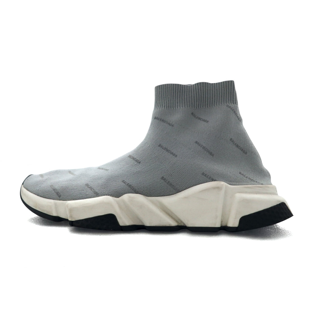 BALENCIAGA Speed ​​Trainer Reflective Sneakers 27cm Grey Socks 512527