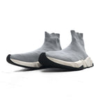 BALENCIAGA Speed ​​Trainer Reflective Sneakers 27cm Grey Socks 512527