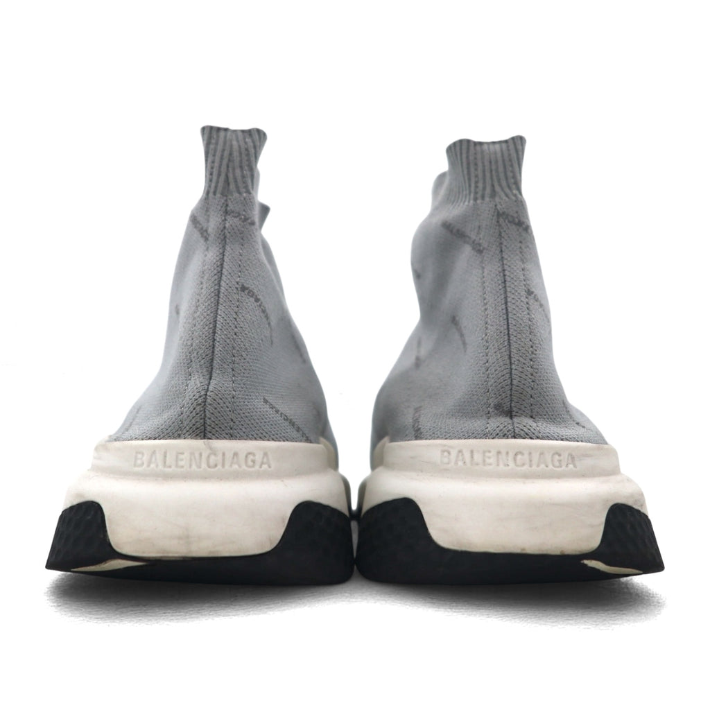 BALENCIAGA Speed ​​Trainer Reflective Sneakers 27cm Grey Socks 512527
