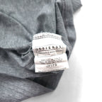 HERMES イタリア製 フォトグラフィック プリント Tシャツ XL グレー コットン ALINE