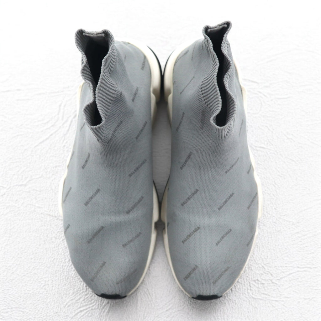 BALENCIAGA Speed ​​Trainer Reflective Sneakers 27cm Grey Socks 512527